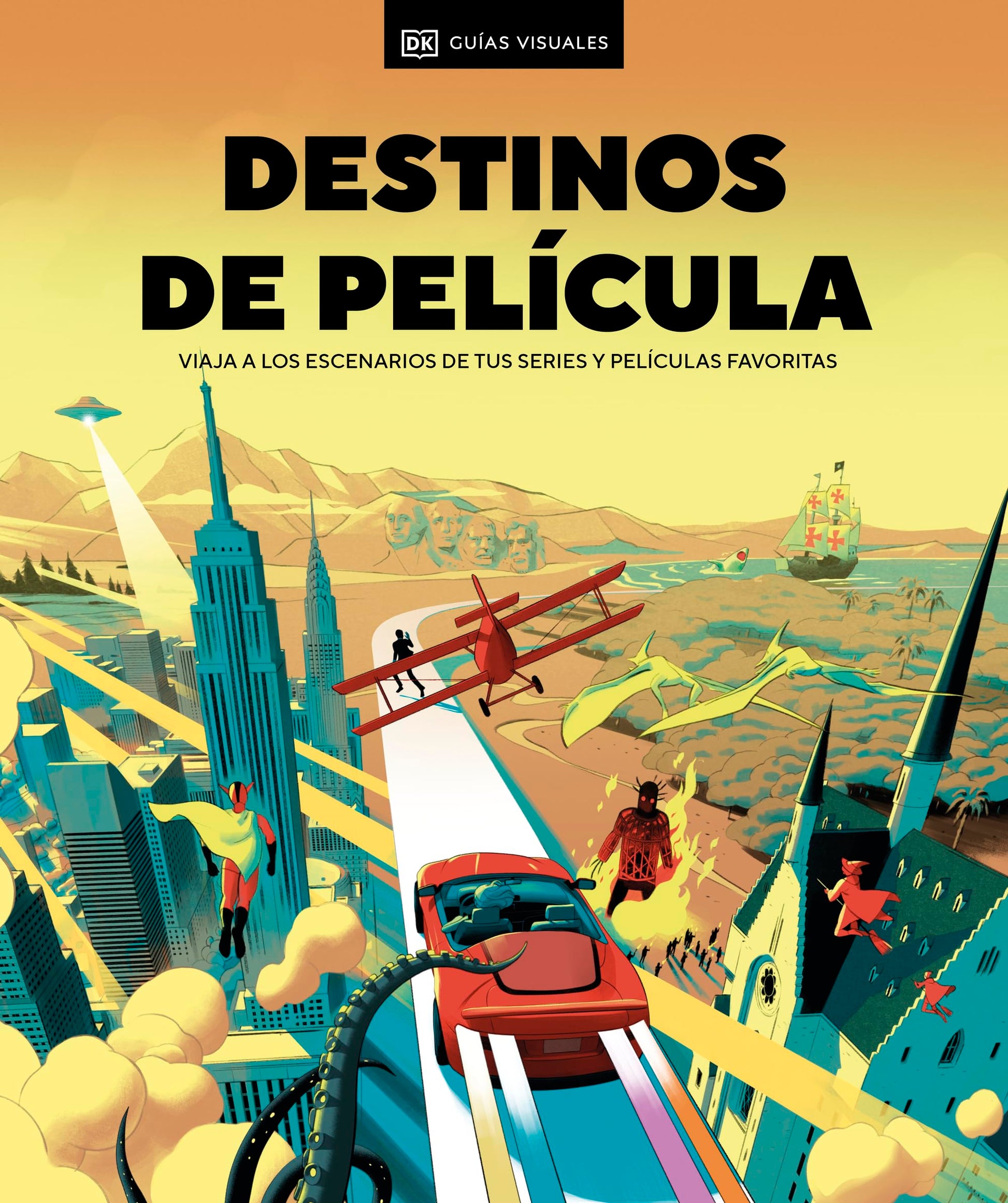 Libro: Destinos de película (Guías Visuales. Viajes para regalar): Viaja a los escencarios de tus series y películas favoritas