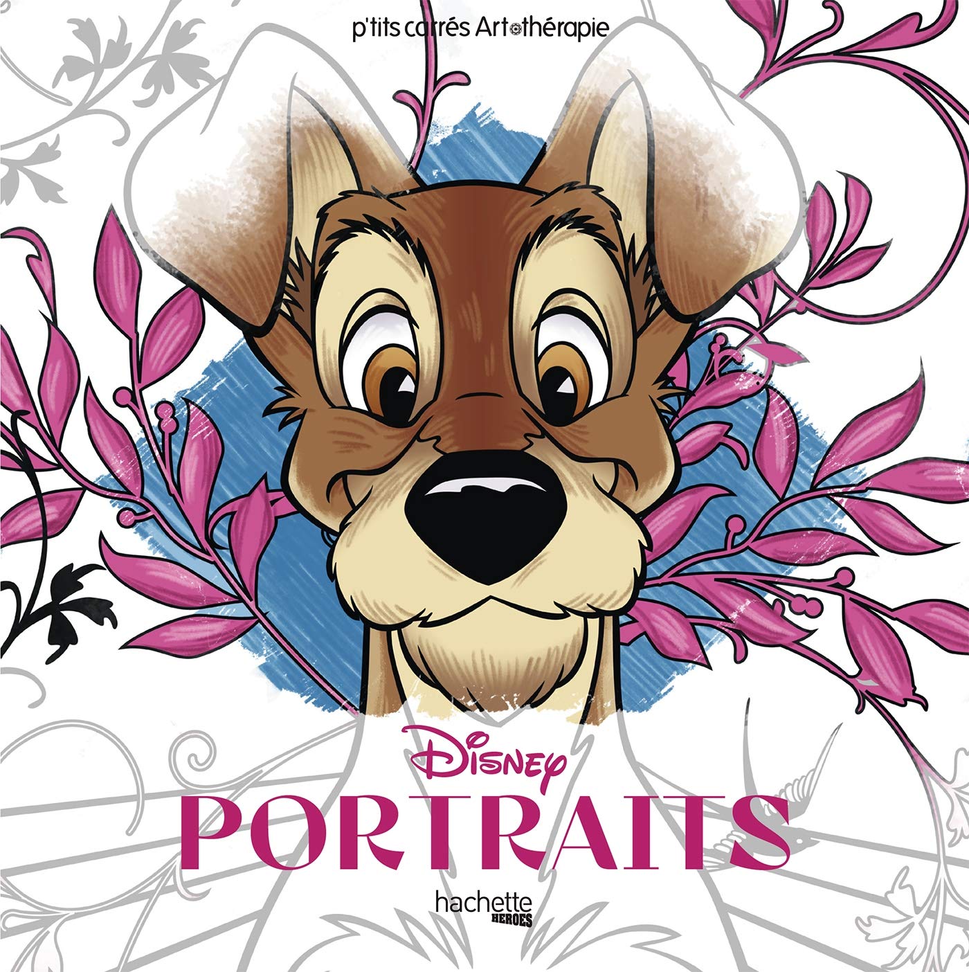 Libro: Carrés Art-thérapie Portraits Disney
