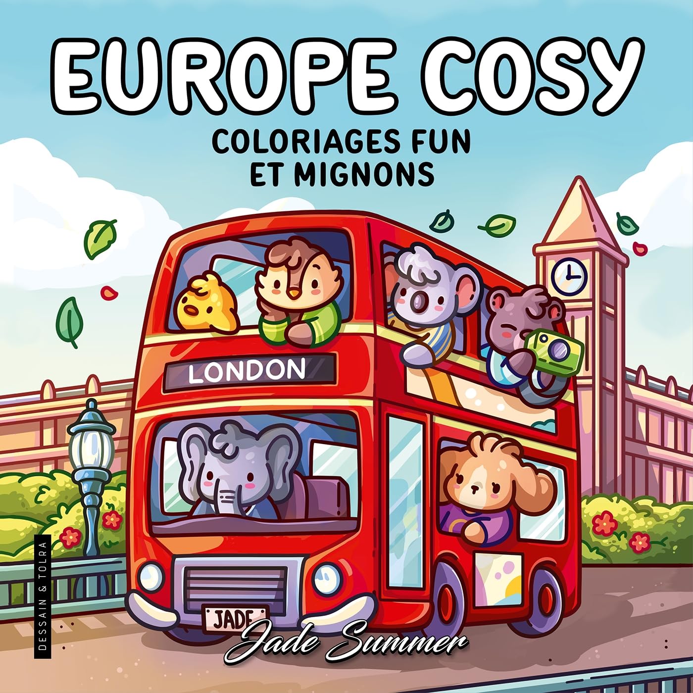 Europe cosy: Coloriages fun et mignons