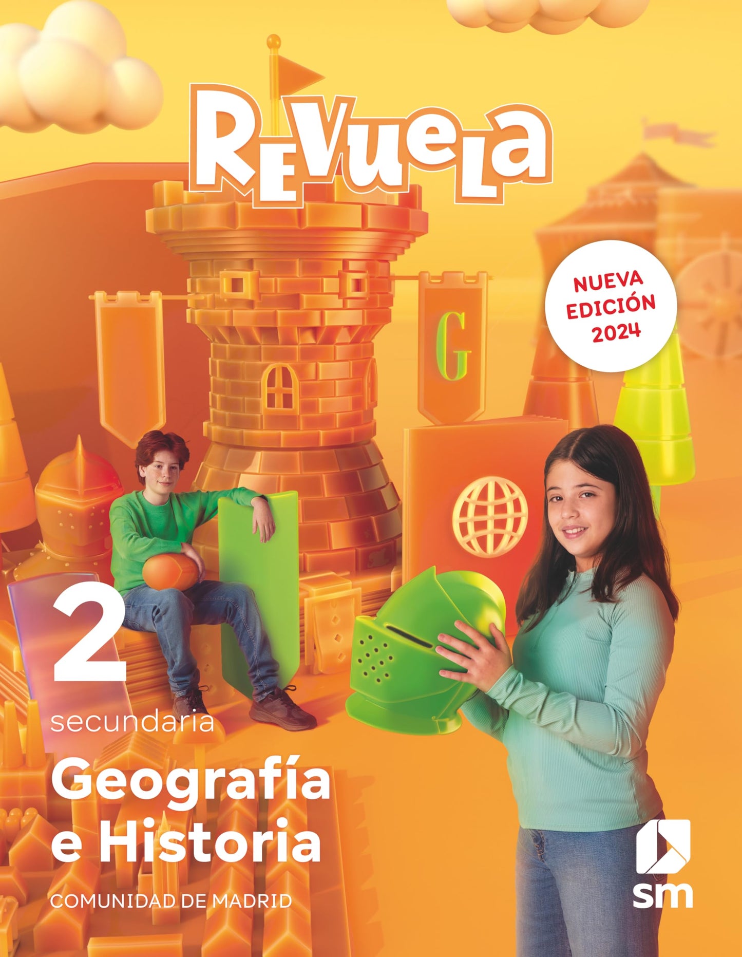 Libro: Geografía e Historia. 2 Secundaria. Revuela. Comunidad de Madrid