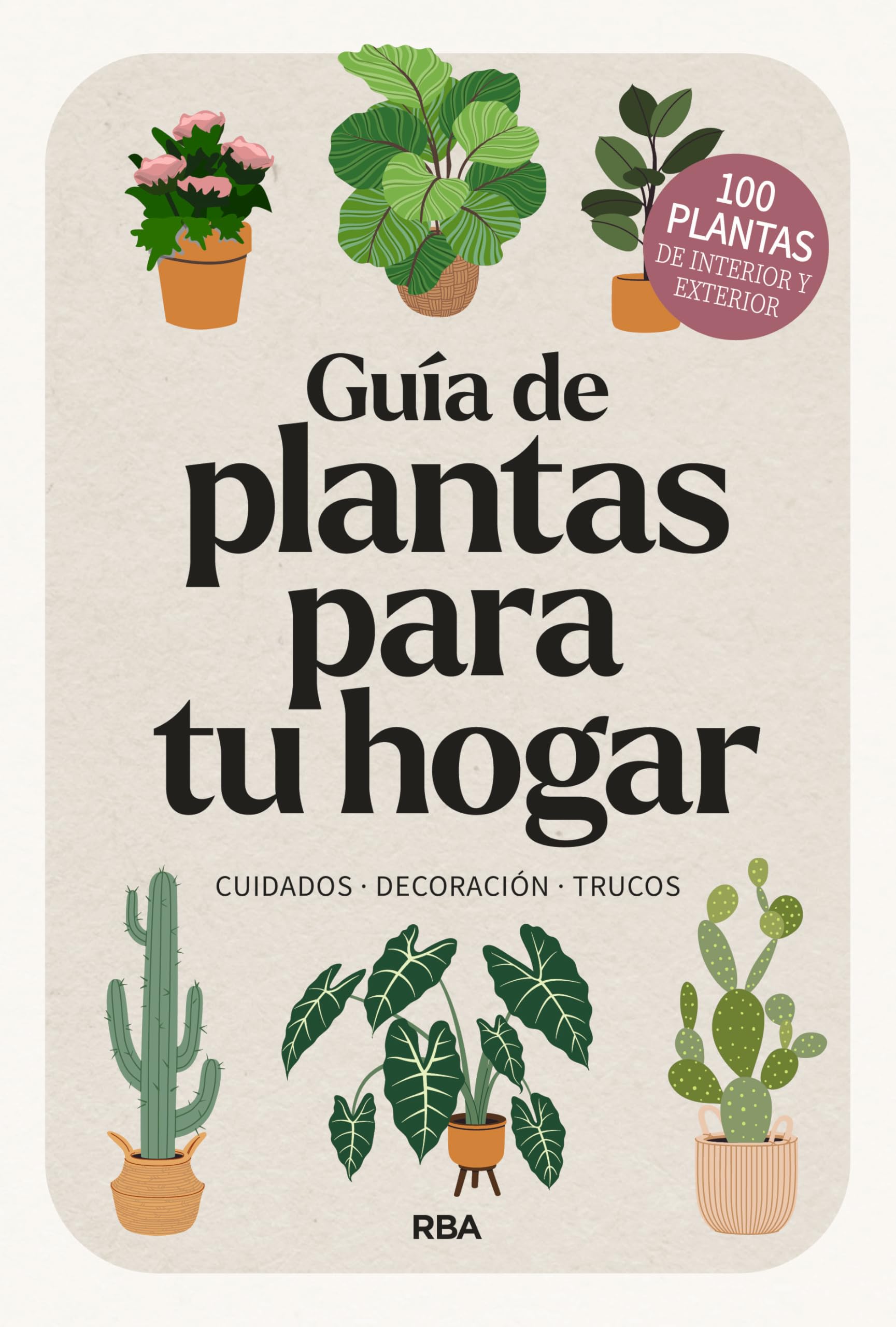 Libro: Guía de plantas para tu hogar