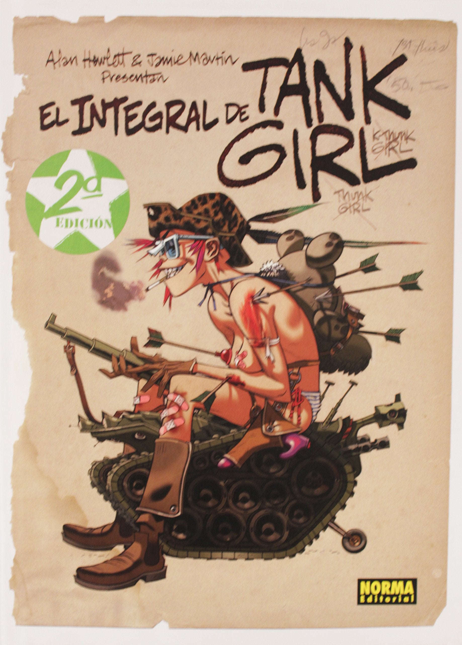 Libro: EL INTEGRAL DE TANK GIRL