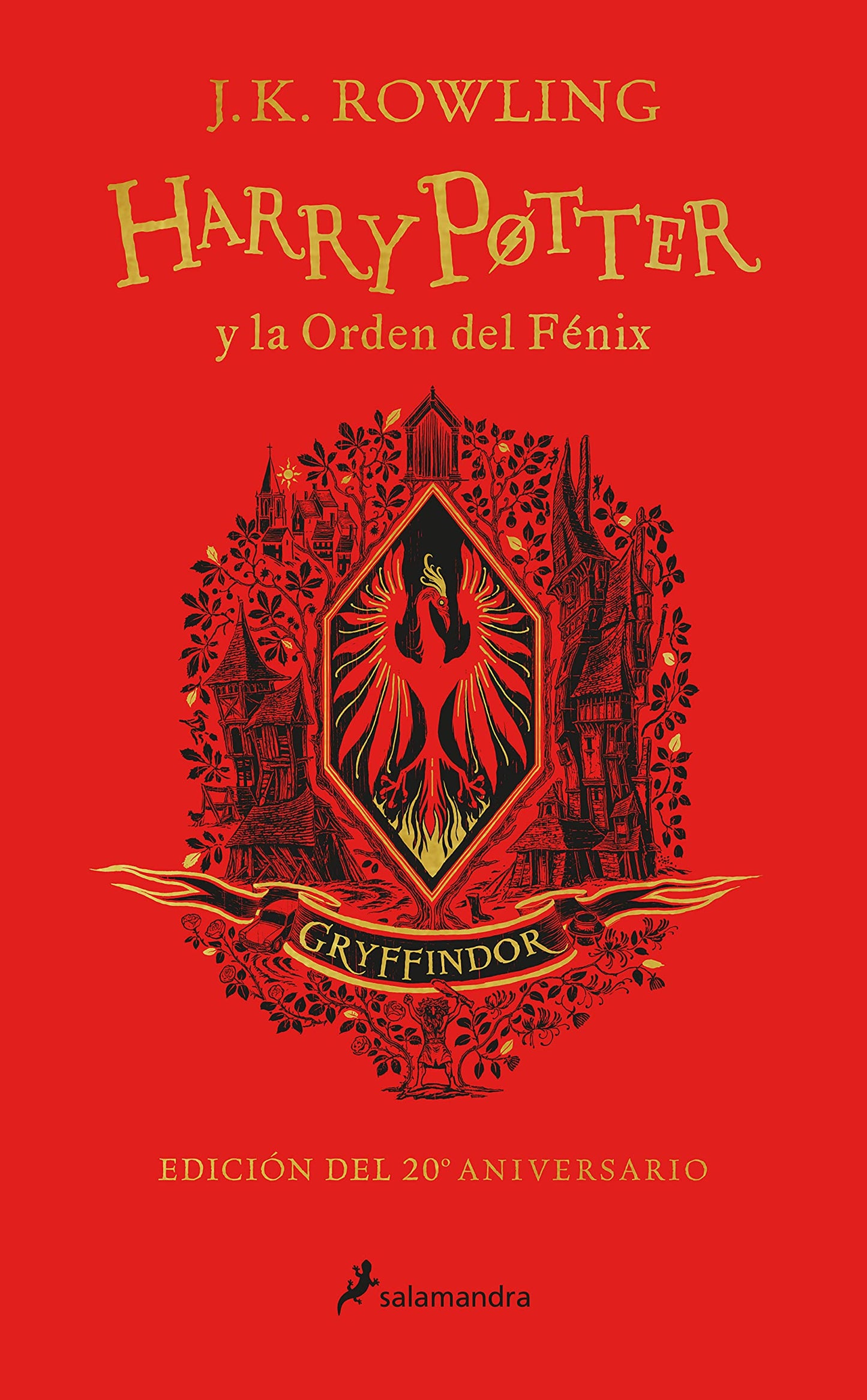 Libro: Harry Potter y la Orden del Fénix – Gryffindor (Harry Potter [edición del 20º aniversario] 5)