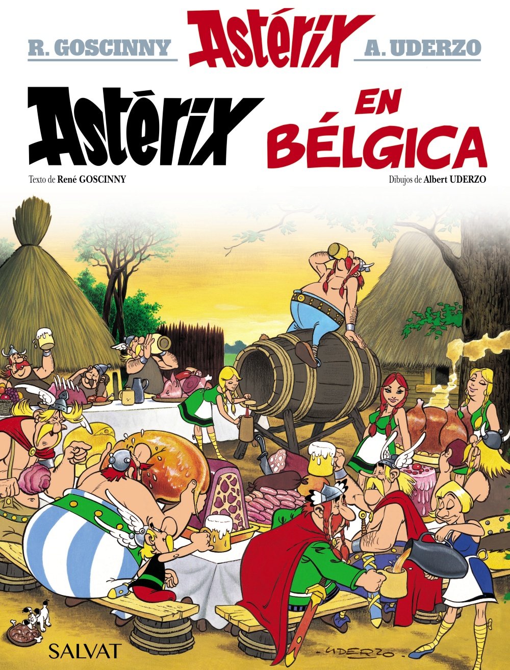Libro: Astérix en Bélgica