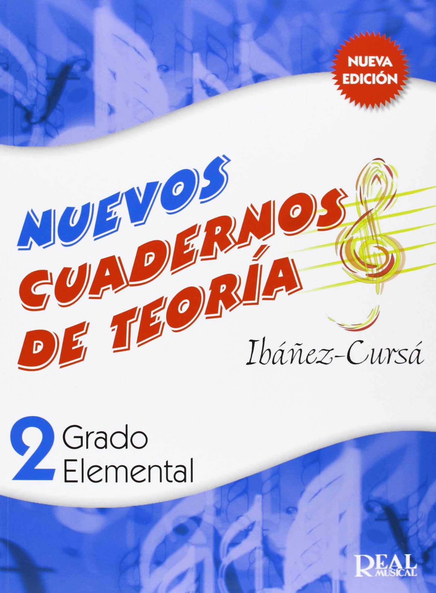 Libro: Cuadernos de Teoría, Grado Elemental Volumen 2 (RM Teoria de la musica)