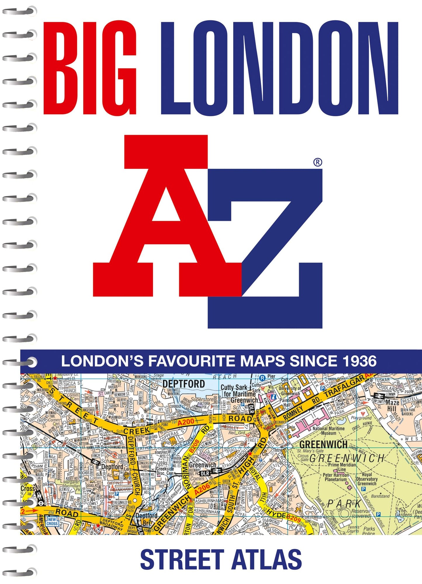 Libro: Big London A-Z Street Atlas: Detailed and accurate iconic street map of London