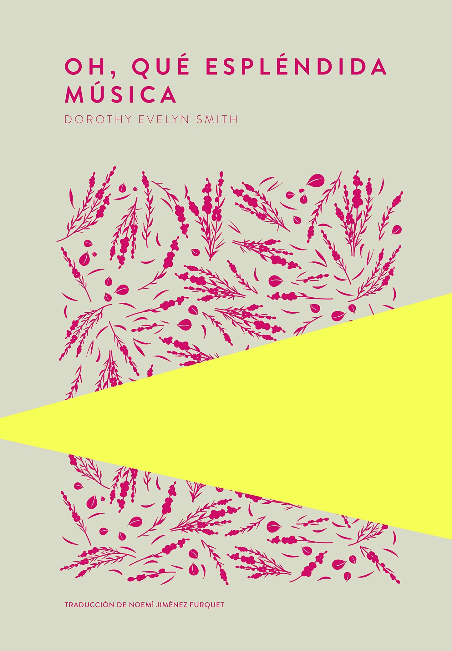 Libro: Oh, qué espléndida música