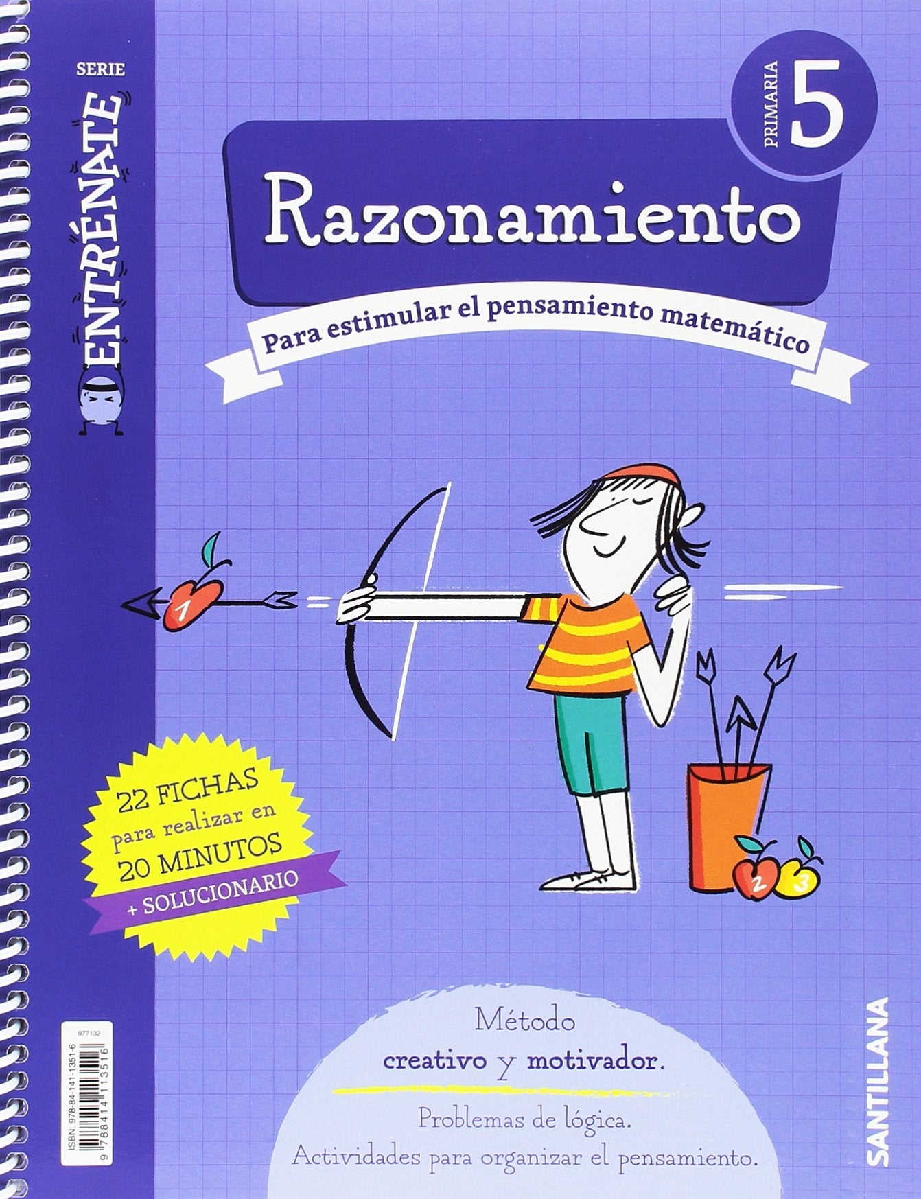 Libro: CUADERNO RAZONAMIENTO SERIE ENTRENATE 5 PRIMARIA