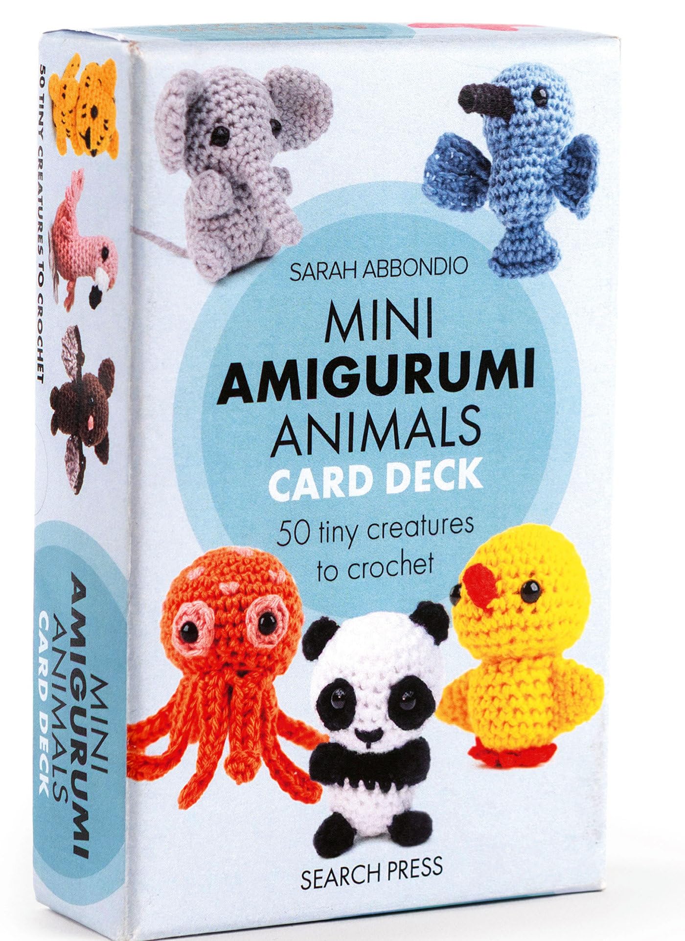 Libro: Mini Amigurumi Animals Card Deck: 50 tiny creatures to crochet
