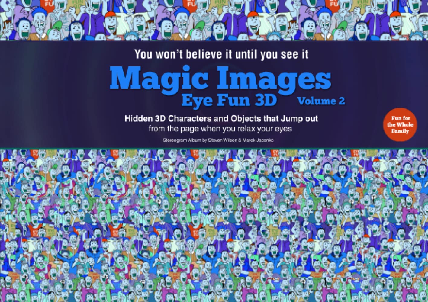 Libro: Magic Images - Eye Fun 3D: Stereogram Art Book Volume 2