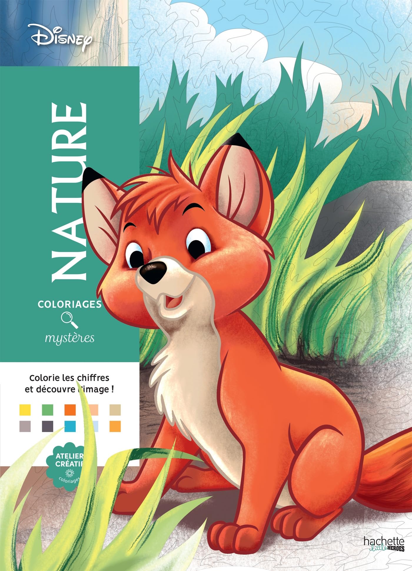 Libro: Nature Disney: Coloriages mystères