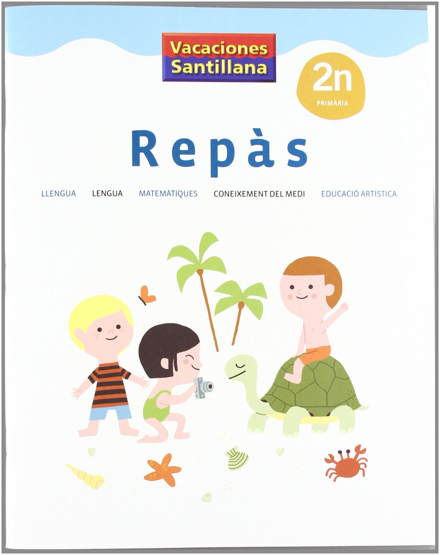 Libro: VACACIONES SANTILLANA 2 PRIMARIA REPAS