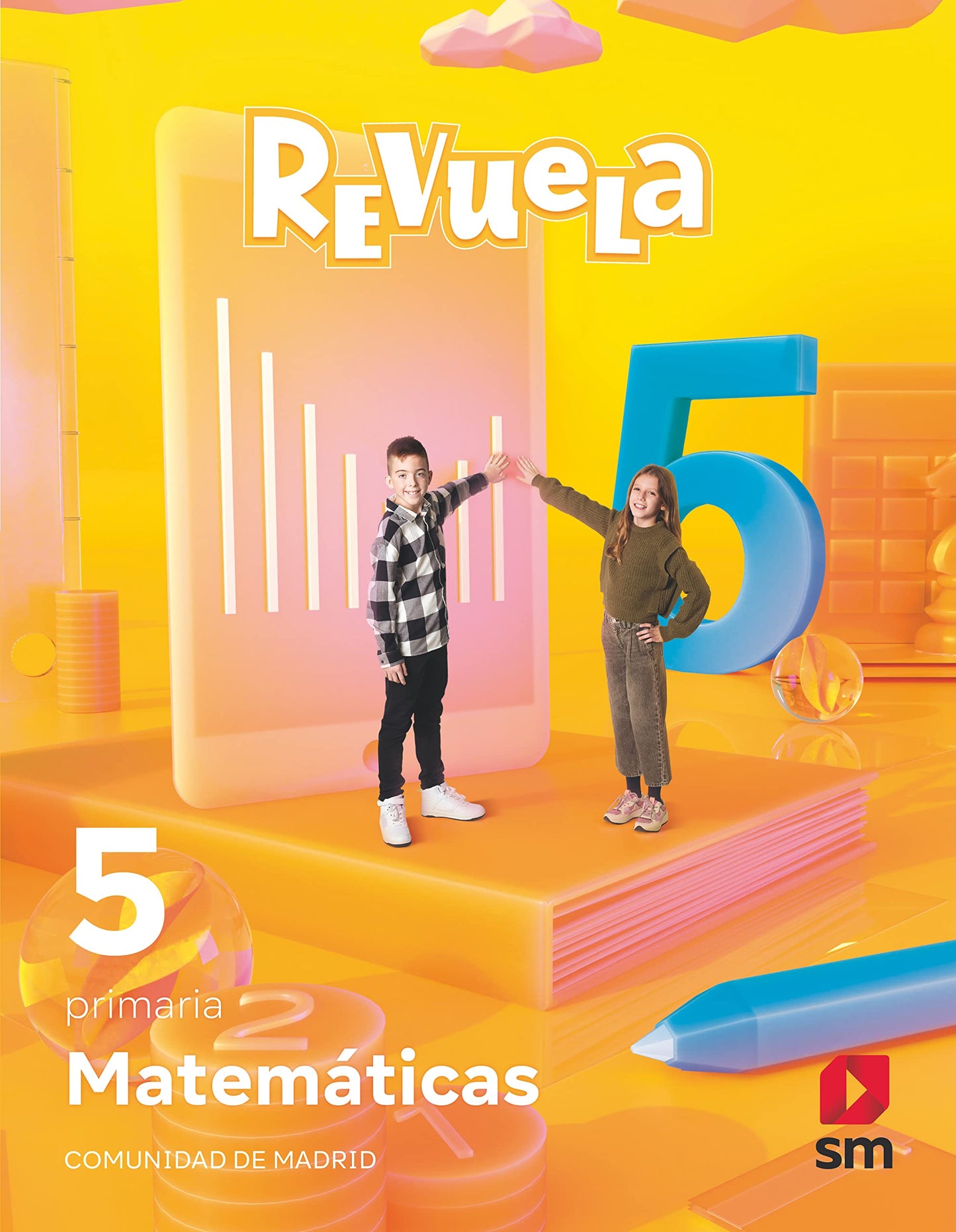 Libro: Matemáticas. 5 Primaria. Revuela. Comunidad de Madrid - 9788413925349