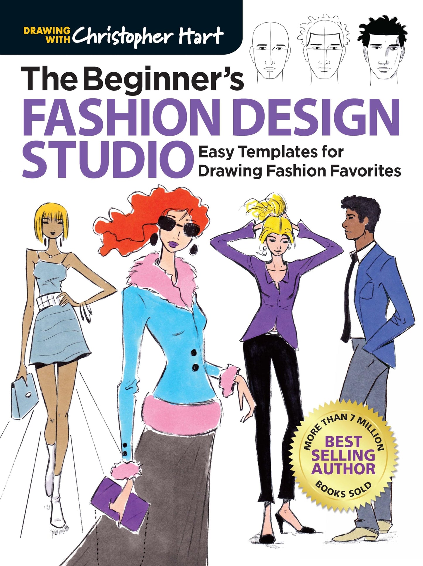 Libro: Beginner's Fashion Design Studio: Easy Templates for Drawing Fashion Favorites (Drawing with Christopher Hart)