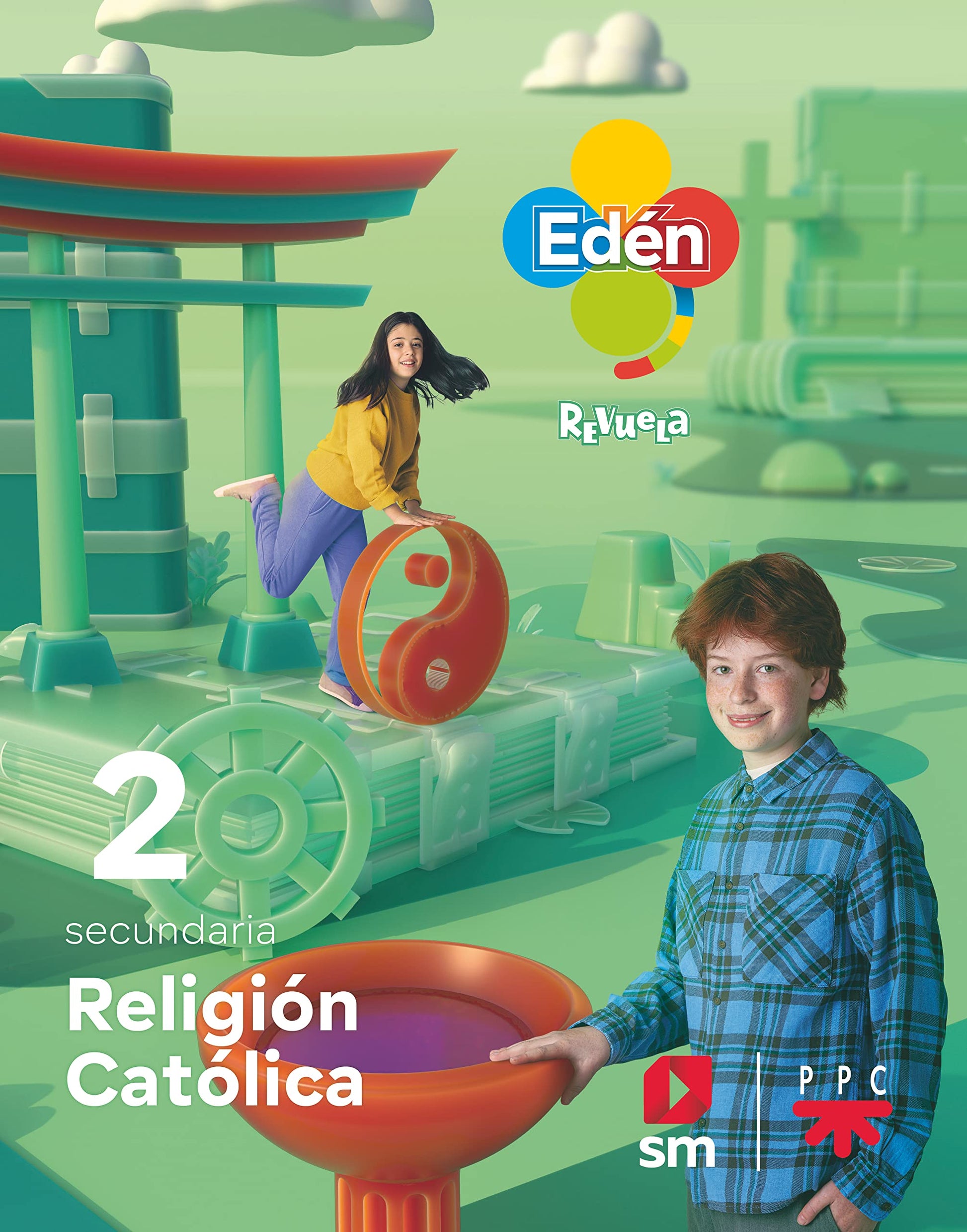 Libro: Religión católica. 2 Secundaria. Edén. Revuela