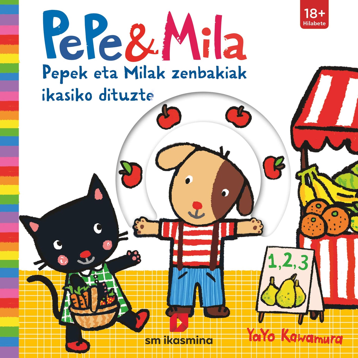 Libro: Pepek eta Milak zenbakiak ikasiko dituzte (Pepe y Mila)
