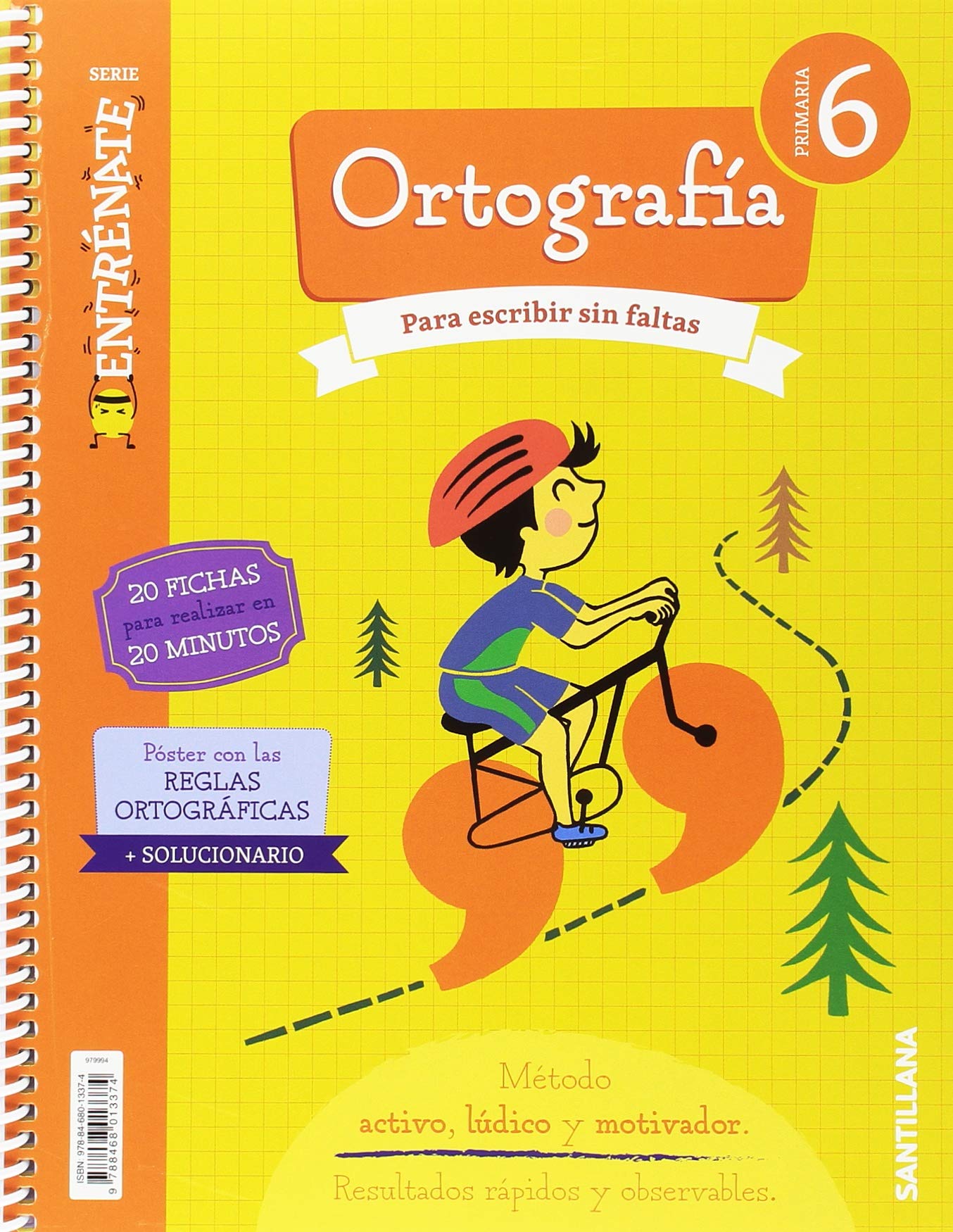 Libro: CUADERNO ORTOGRAFIA SERIE ENTRENATE 6 PRIMARIA