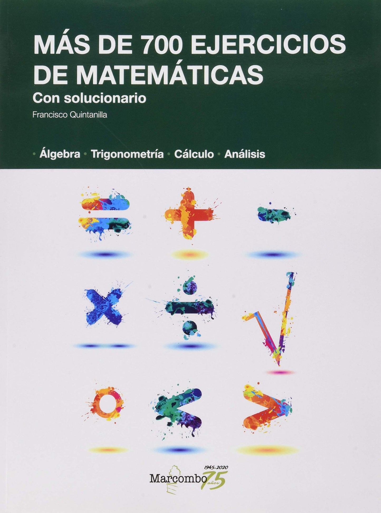 Libro: Más de 700 ejercicios de matemáticas. Con solucionario (SIN COLECCION)