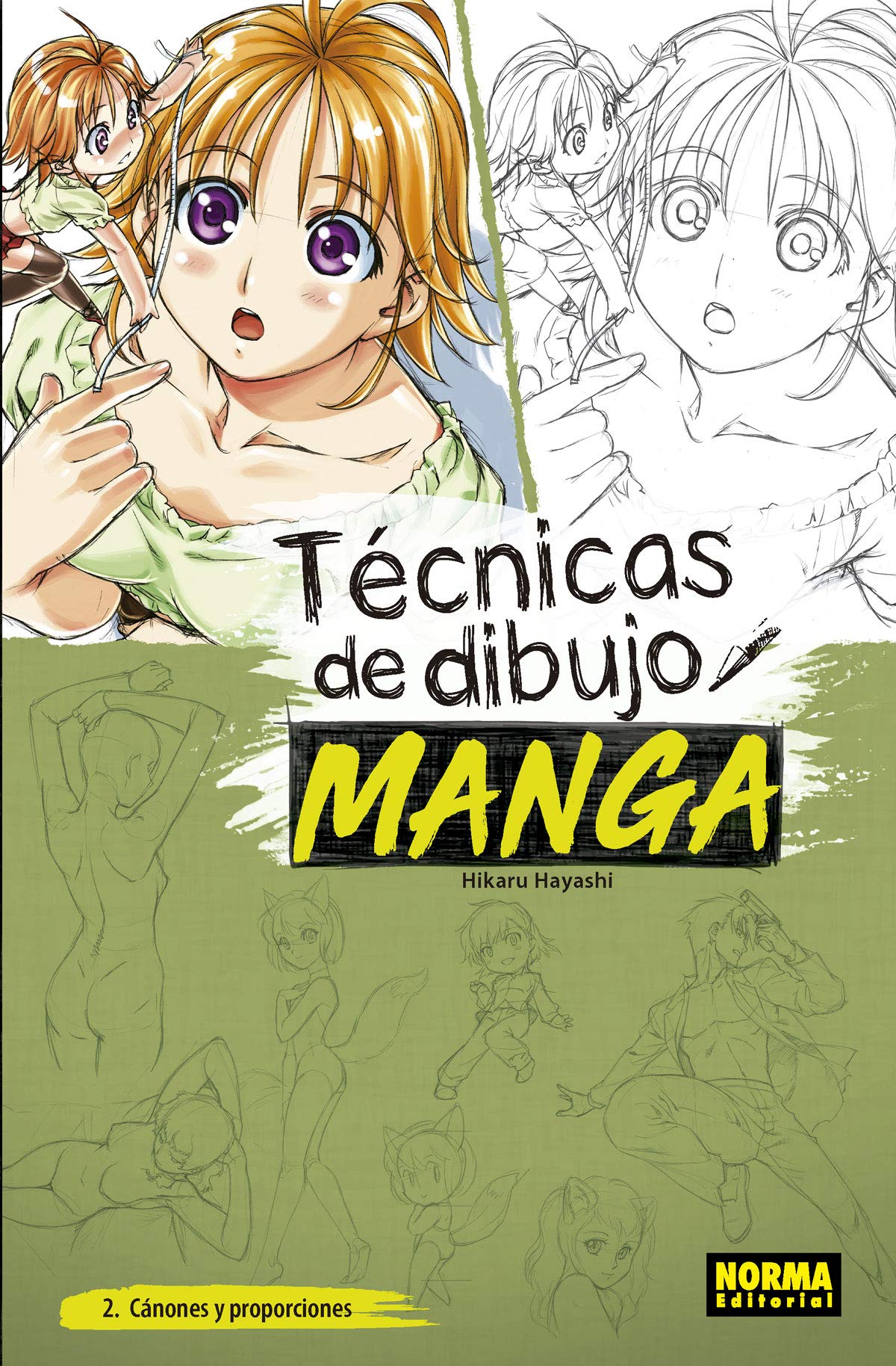 Libro: Técnicas de dibujo manga 2: Cánones y Proporciones (SIN COLECCION)