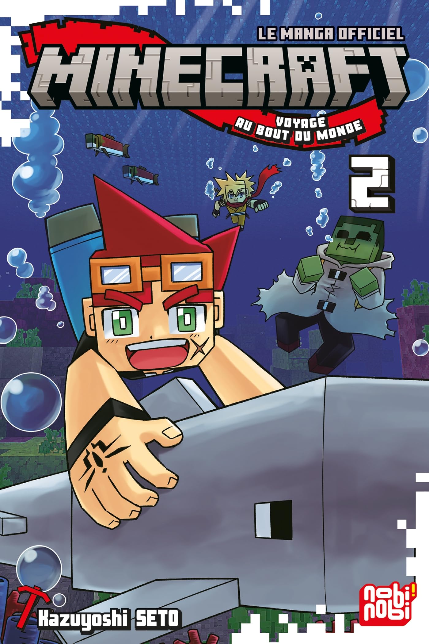 Libro: Minecraft, le manga officiel - Voyage au bout du monde T02