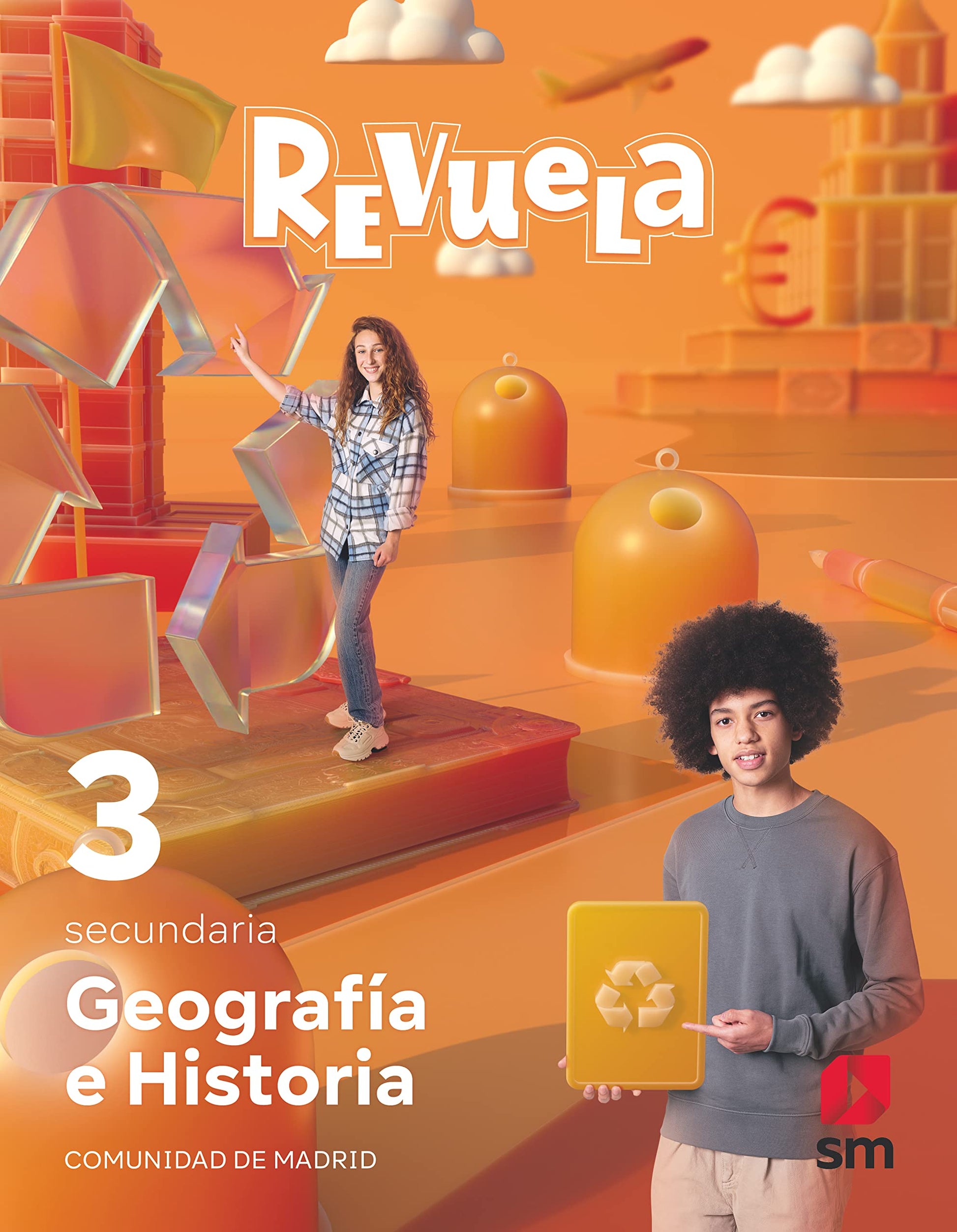 Libro: Geografía e Historia. 3 Secundaria. Revuela. Comunidad de Madrid - 9788413927992