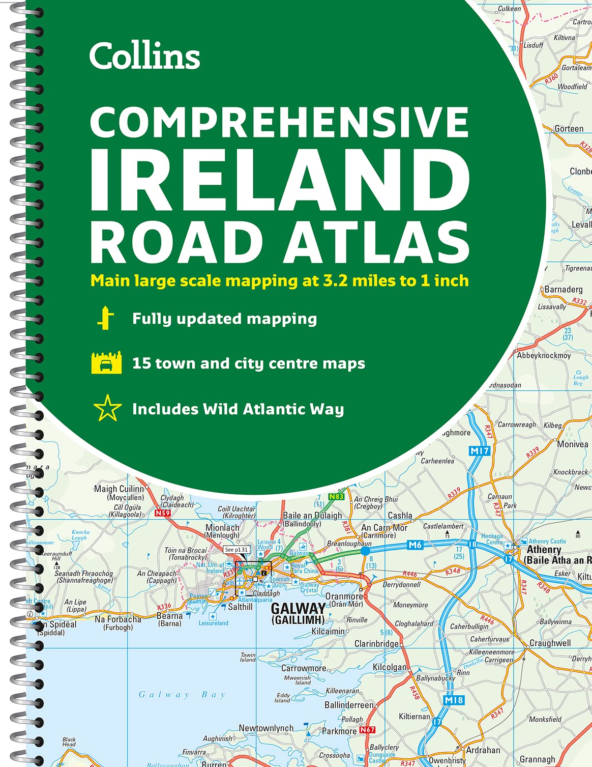 Libro: Comprehensive Road Atlas Ireland