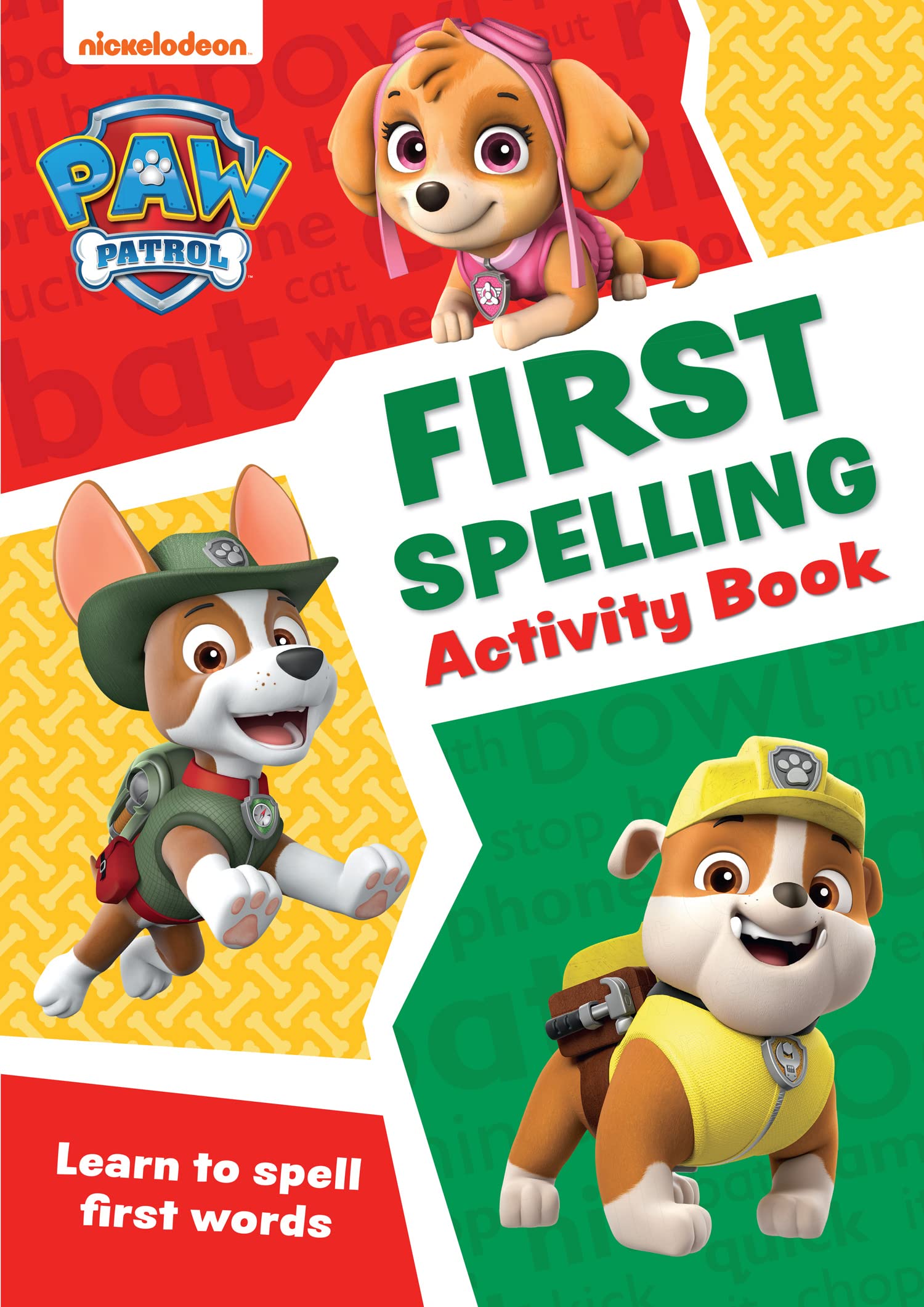 Libro: PAW Patrol First Spelling Activity Book: Get ready for school with Paw Patrol