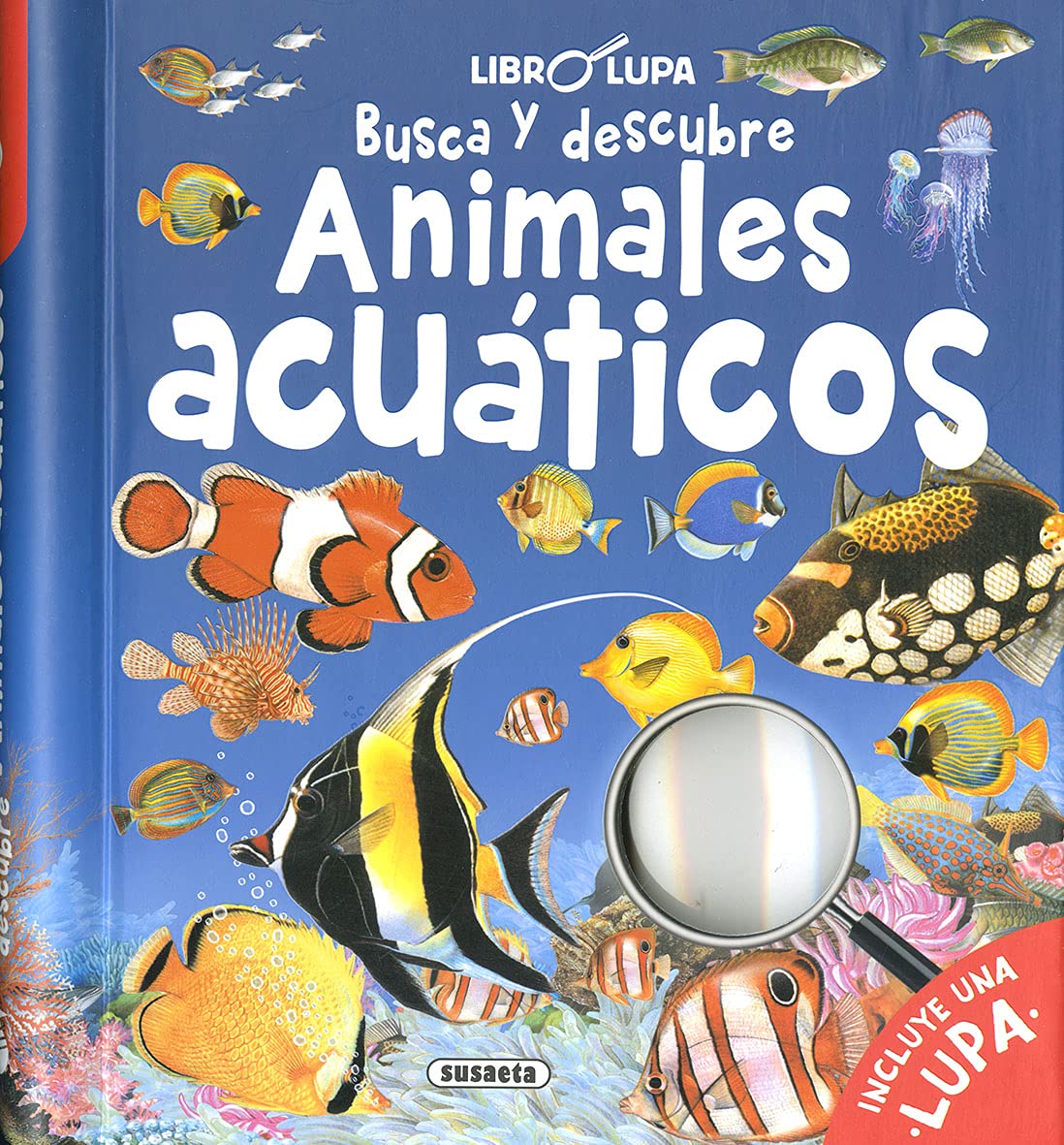 Libro: Busca y descubre animales acuáticos