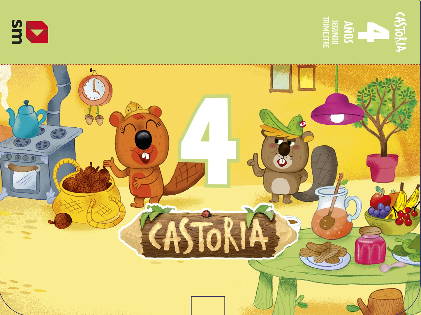 Libro: Áreas integradas. 2 Infantil. Segundo trimestre. Castoria