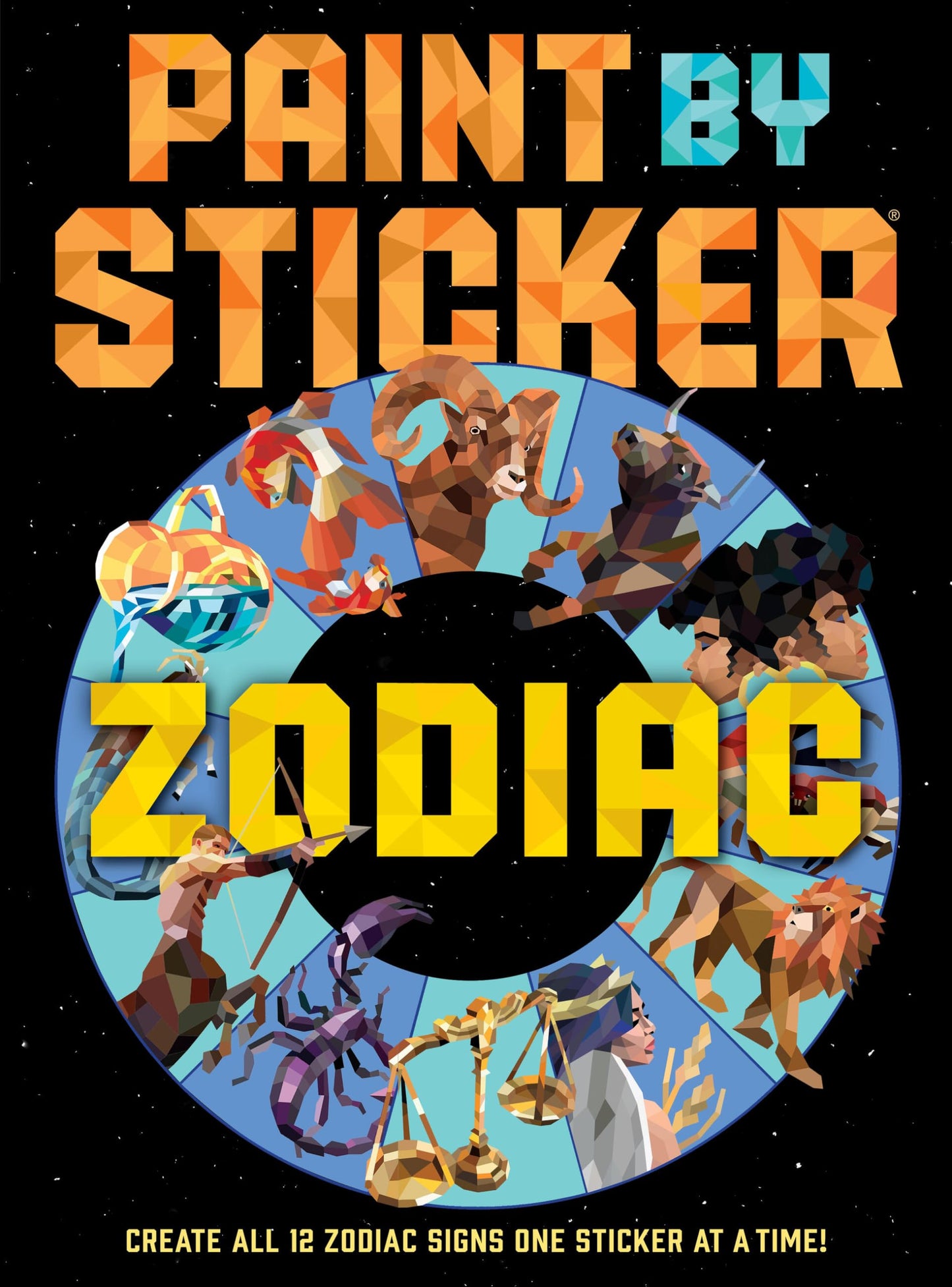 Libro: Paint by Sticker (Official): Zodiac: Create All 12 Zodiac Signs One Sticker at a Time
