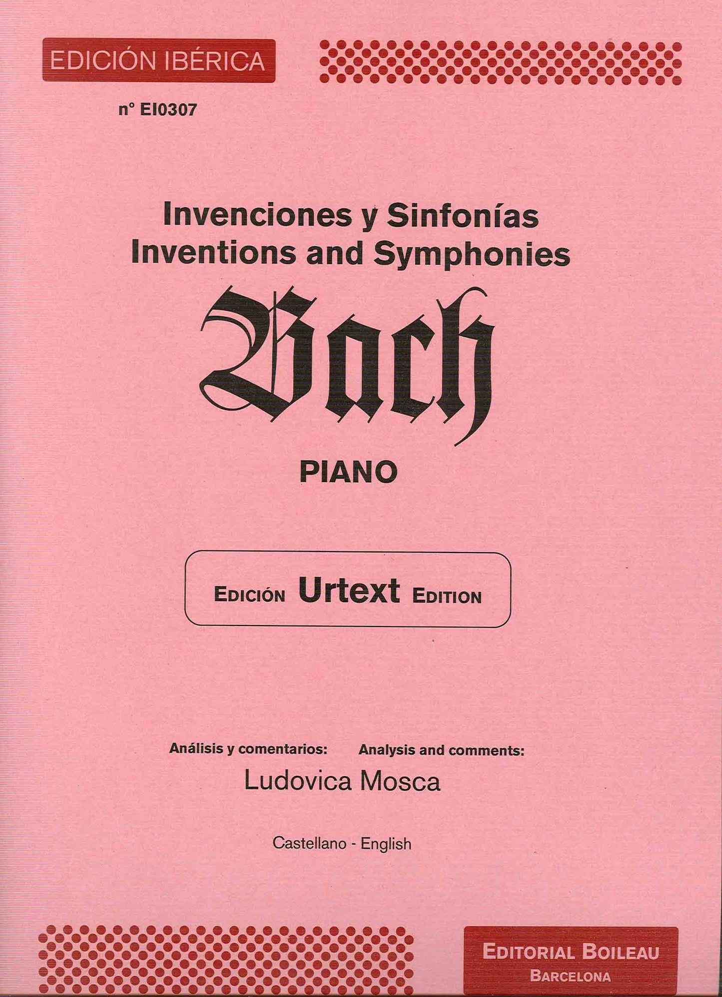 Libro: Invenciones y Sinfonías