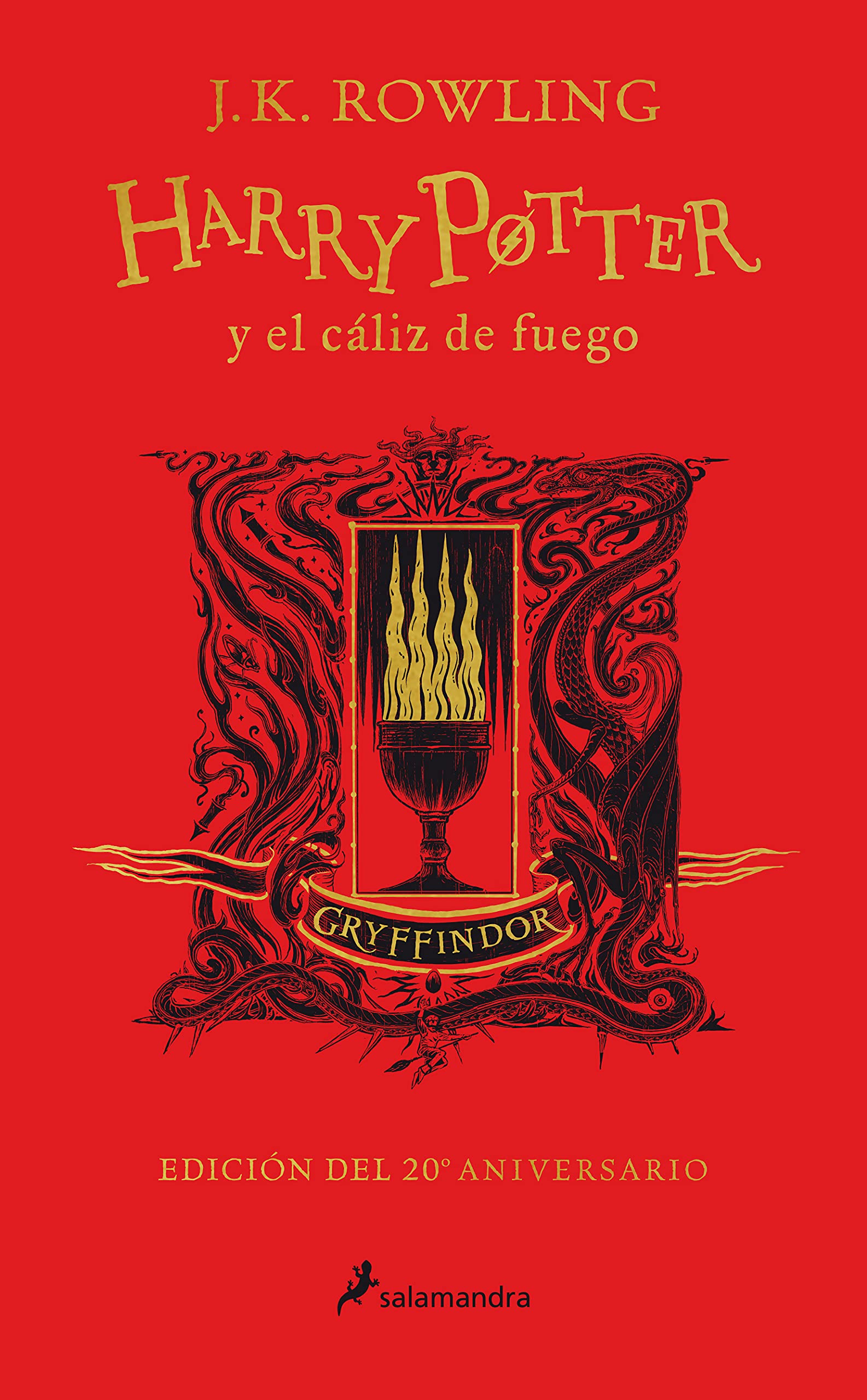 Libro: Harry Potter y el cáliz de fuego (20 Aniv. Gryffindor) / Harry Potter and the Goblet of Fire (Gryffindor) (Spanish Edition)