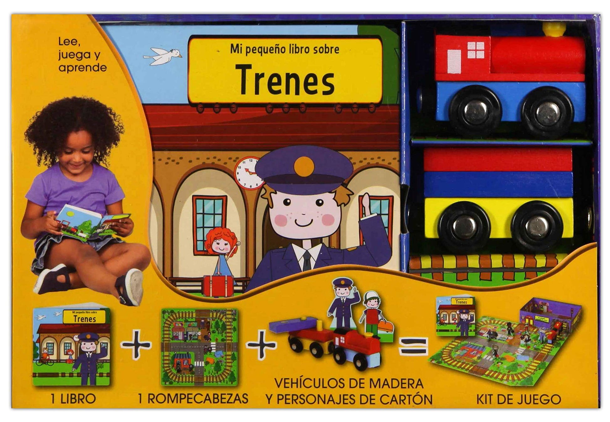 Libro: MI PEQUEÑA ESTACION DE TREN
