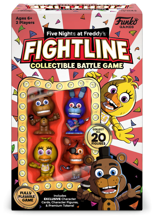 Funko Five Nights at Freddy's FightLine Premier Pack Collectible Game for 2 Players Ages 6 and Up