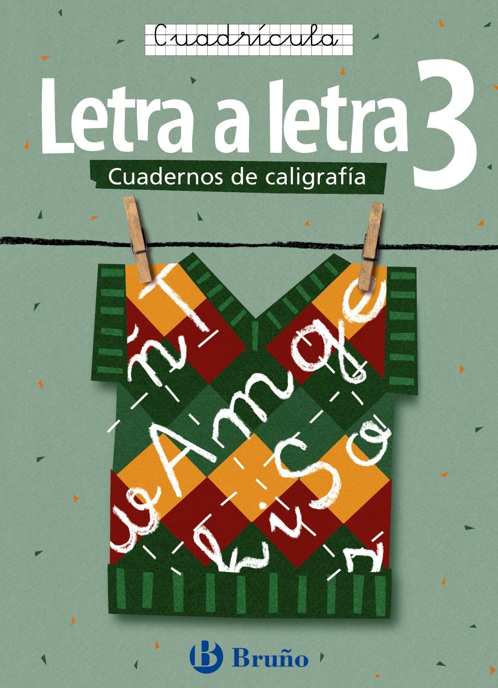 Libro: Caligrafía Letra a letra Cuadrícula 3