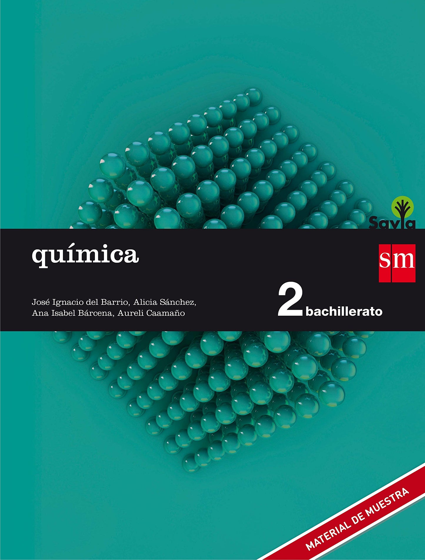 Libro: Química. 2 Bachillerato. Savia