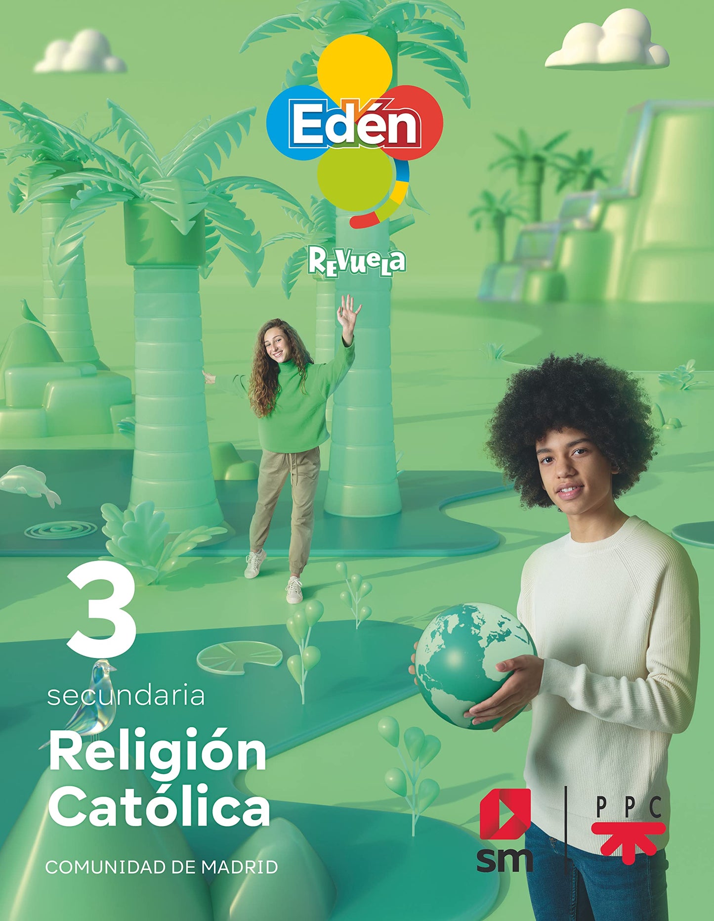 Libro: Religión católica. 3 ESO Edén. Revuela. Comunidad de Madrid