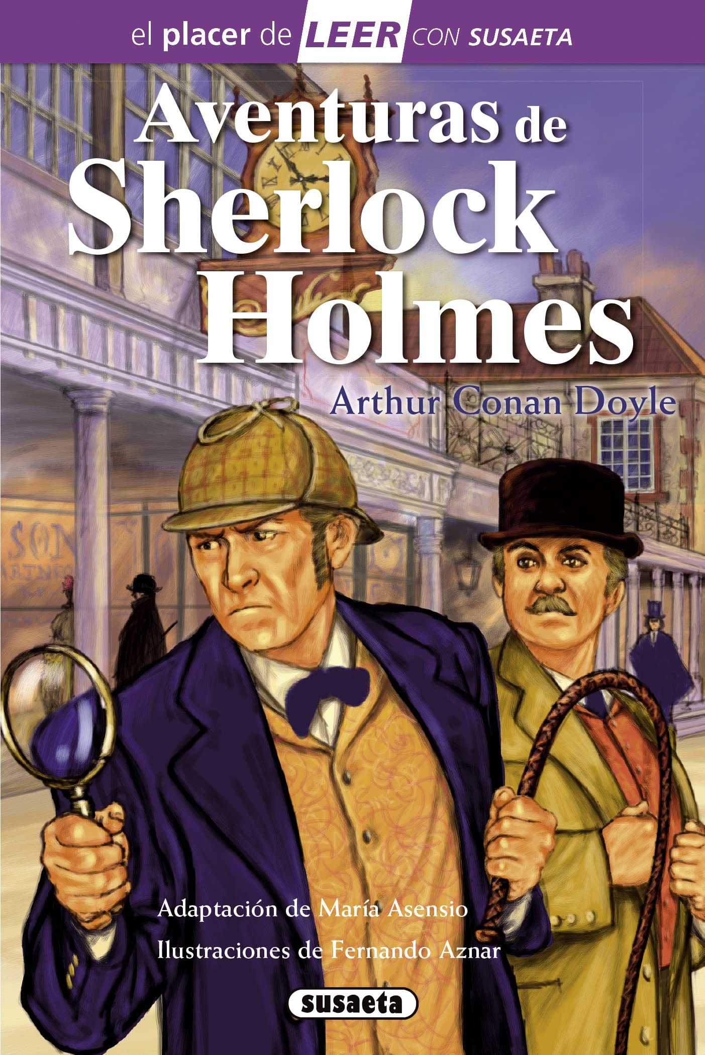 Libro: Las aventuras de Sherlock Holmes (El placer de LEER con Susaeta - nivel 4)