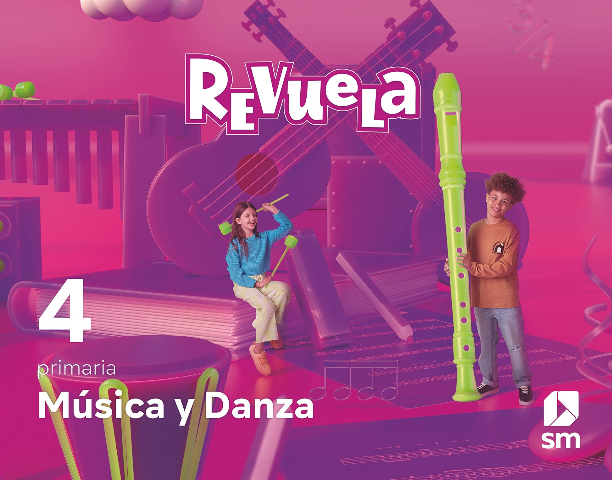 Libro: Música y Danza. 4 Primaria. Revuela