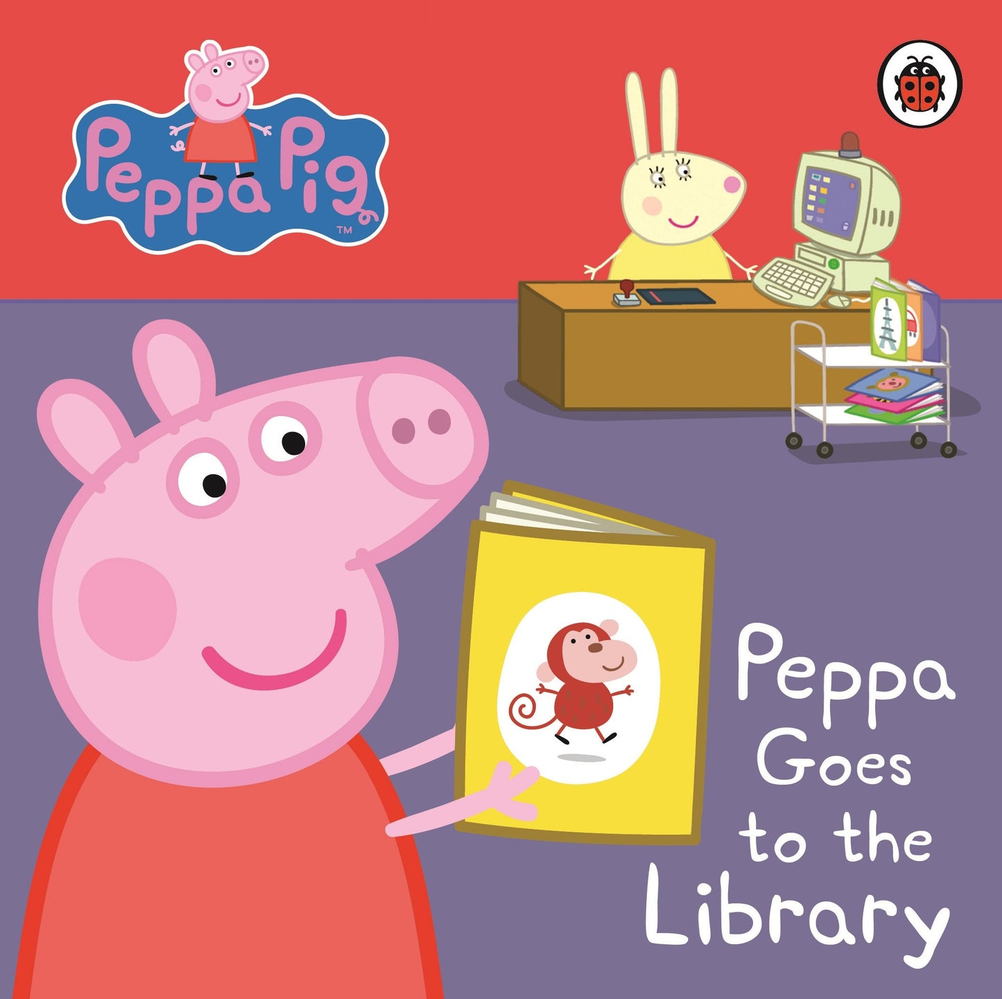 Libro: Peppa Pig: Peppa Goes to the Library: My First Storybook