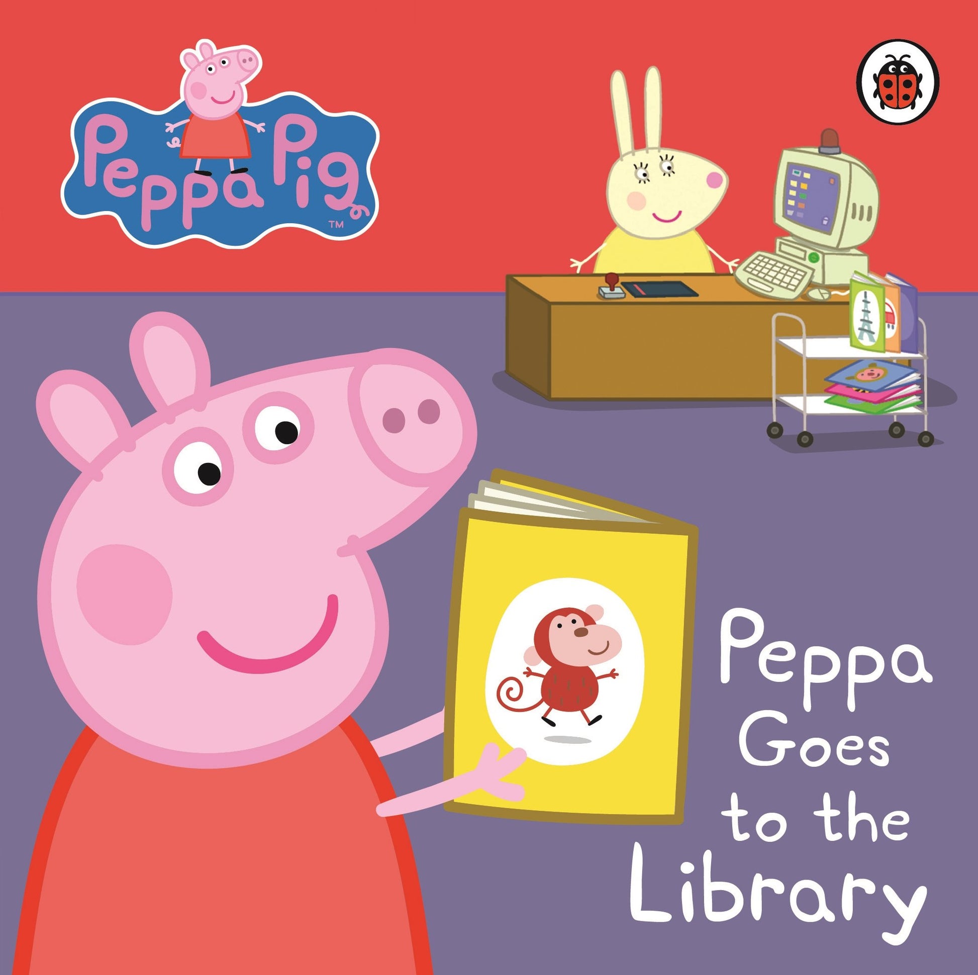 Libro: Peppa Pig: Peppa Goes to the Library: My First Storybook