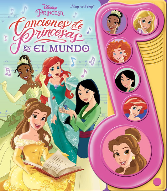 CANCIONES DE PRINCESAS EN EL MUNDO. PRINCESAS DISNEY (LMN 6B)