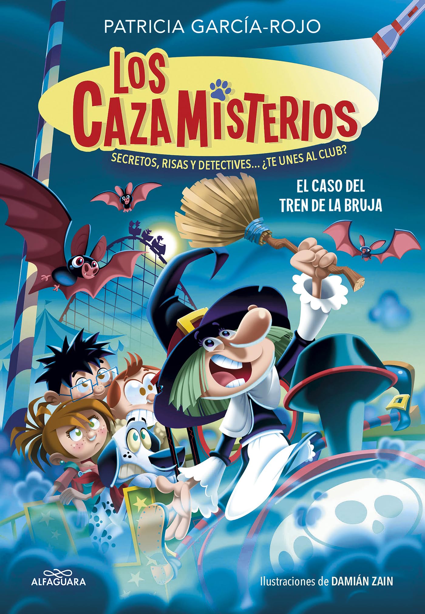 Los cazamisterios 3 - El caso del tren de la bruja: Secretos, risas y detectives... ¿te unes al club? (Jóvenes lectores)