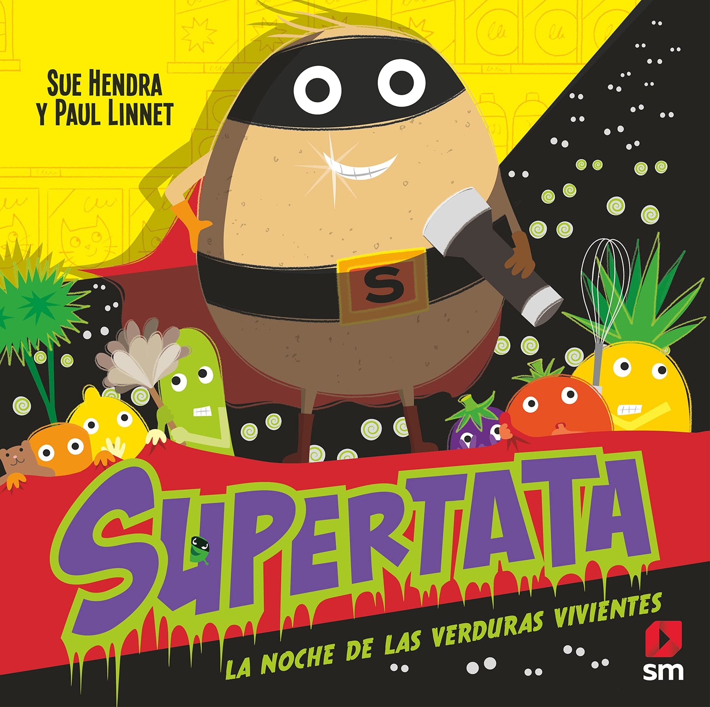 Libro: Supertata y la noche de las verduras vivientes