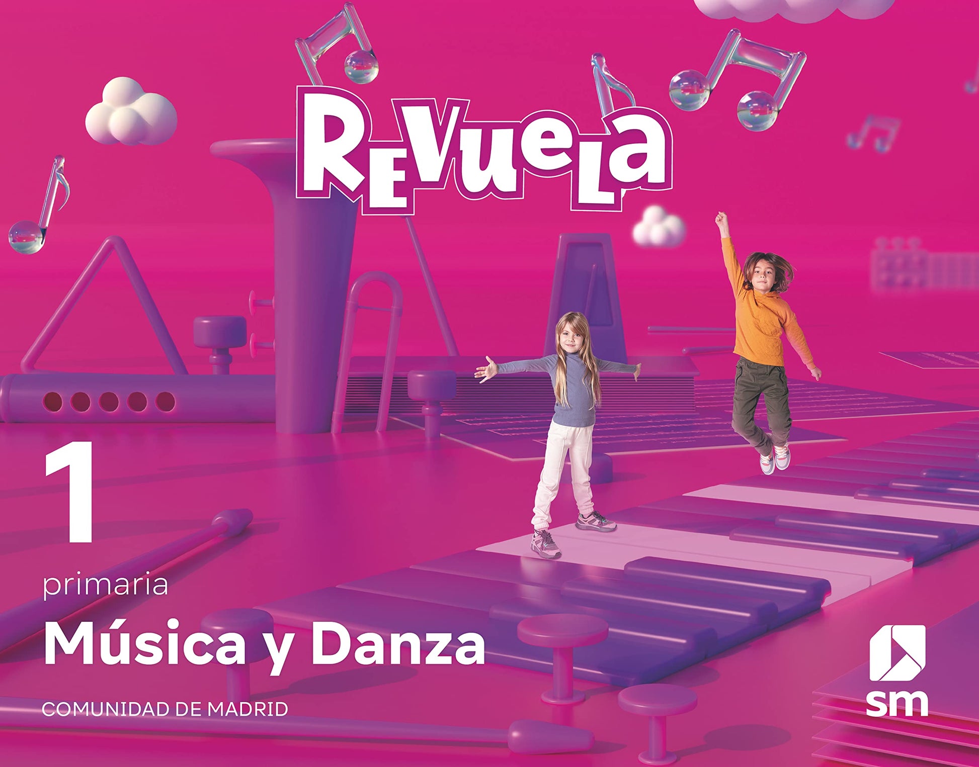 Libro: Música y Danza. 1 Primaria. Revuela. Comunidad de Madrid