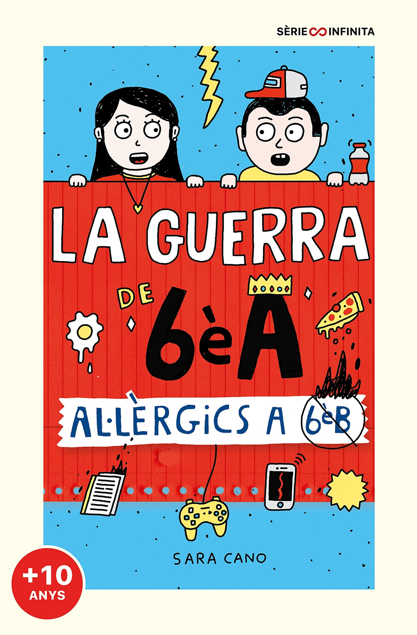 Libro: La guerra de 6èA 1 - Al·lèrgics a 6è B (edició escolar)
