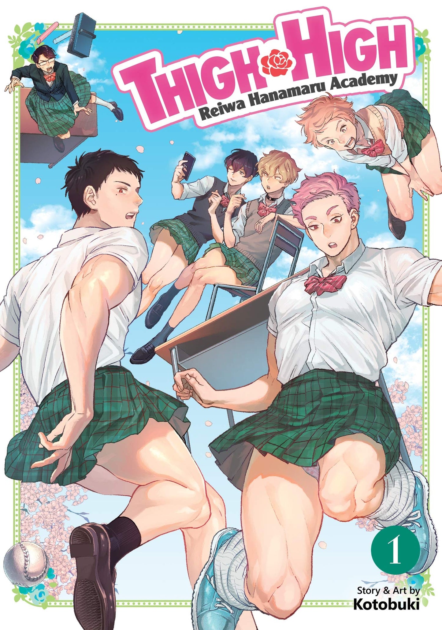 Libro: THIGH HIGH: Reiwa Hanamaru Academy Vol. 1