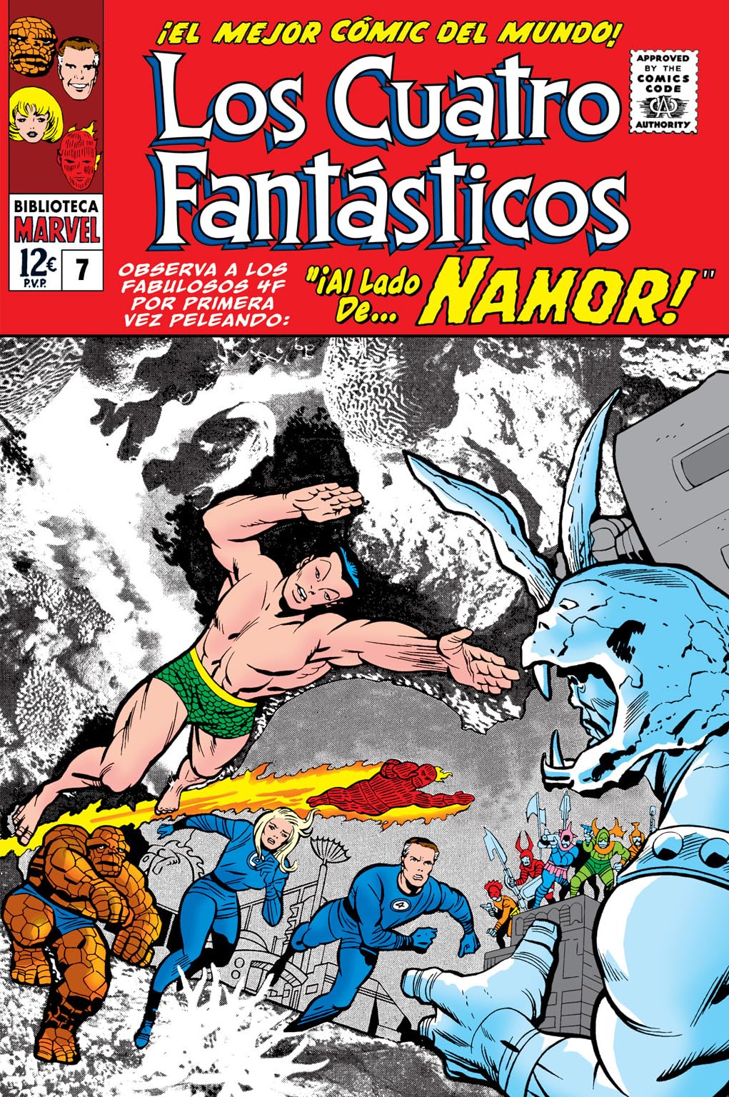 Libro: Biblioteca marvel los 4 fantásticos 7. 1965: fantastic four 31-36 usa