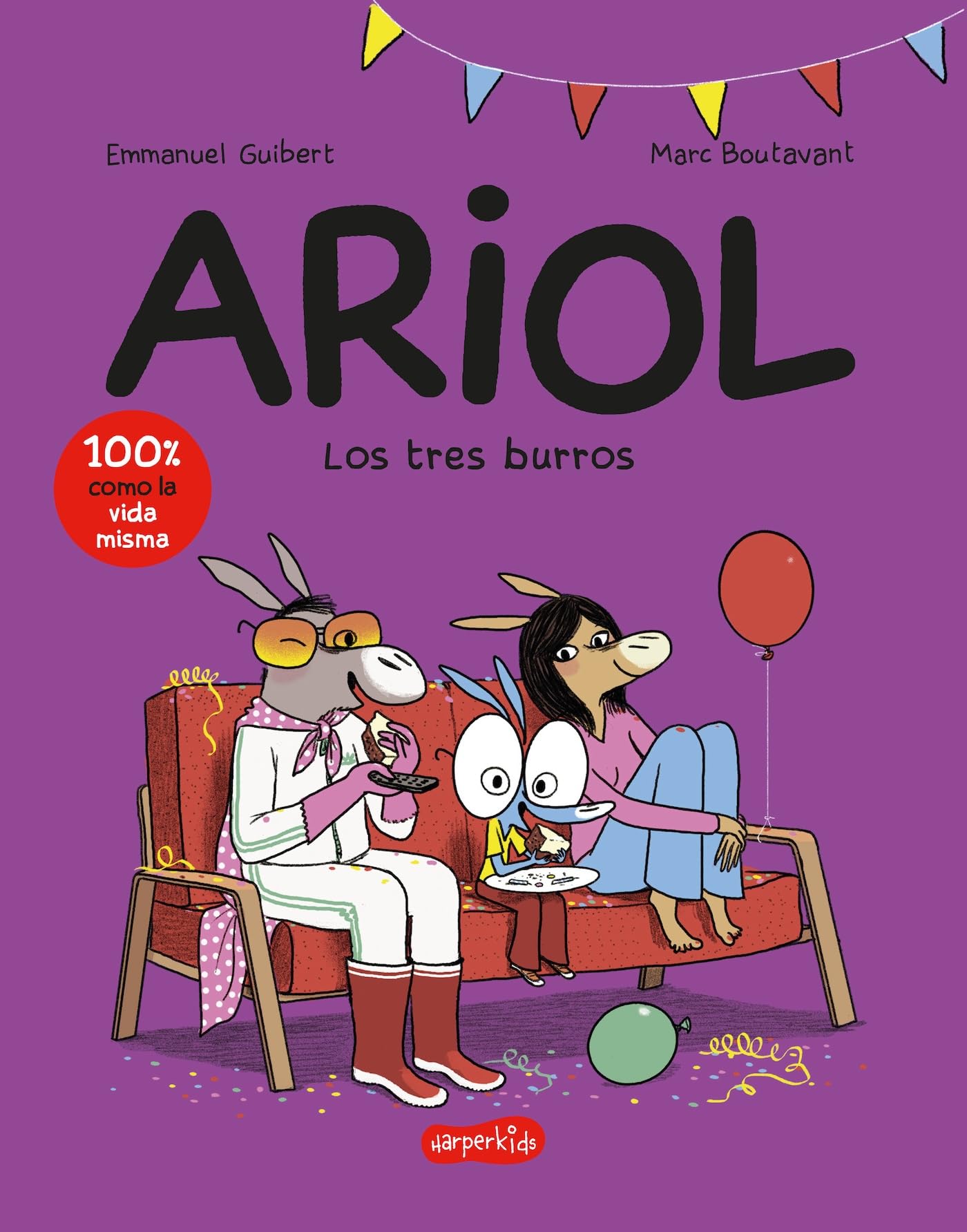 Libro: ARIOL 8. Los tres burros (HarperKids)