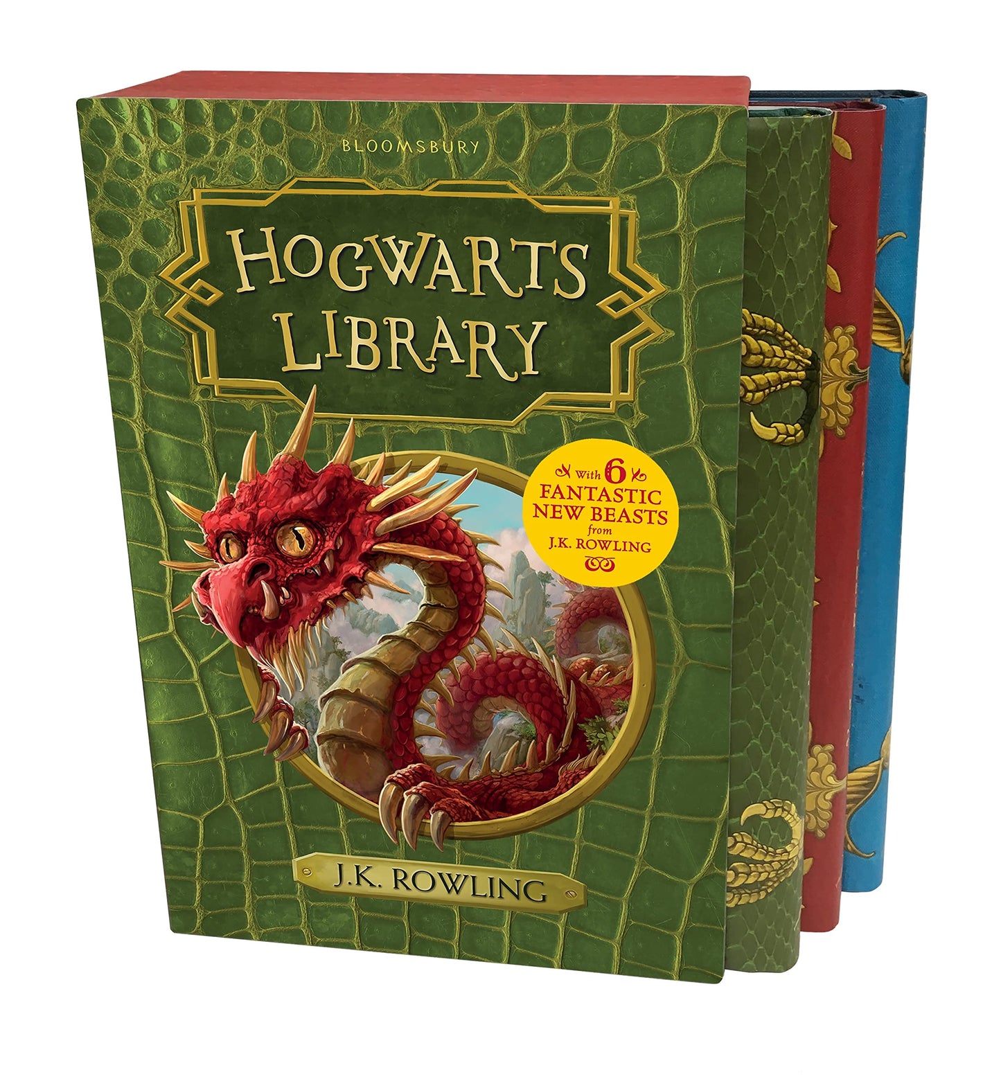 Libro: The Hogwarts Library Box Set, 3 Volumes [Hardcover] [Apr 20, 2017] J K Rowling